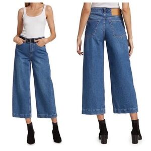 Rag & Bone Maya high-rise ankle wide legs